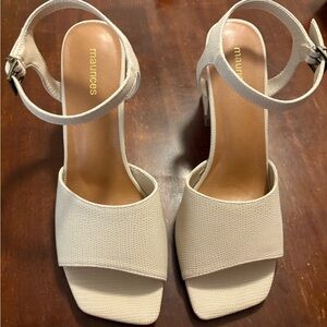 Maurice’s block heels